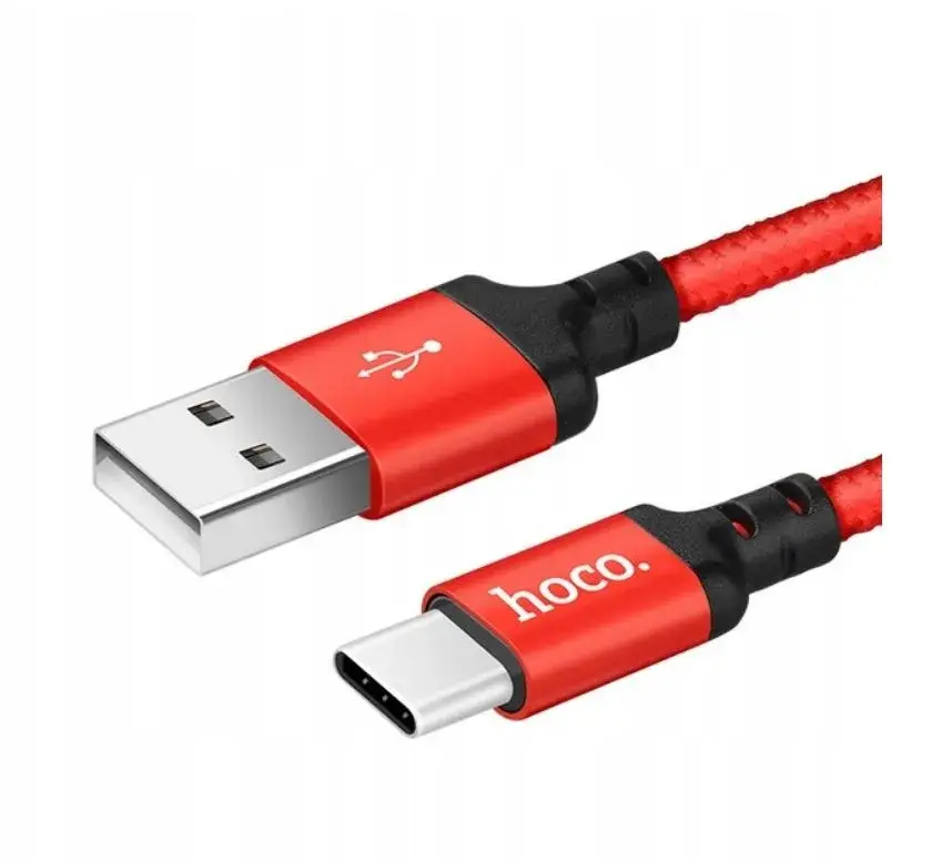 Kabel USB-C TYP-C do telefonu NYLONOWY hoco X14